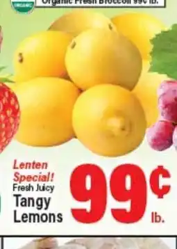 Angelo Caputo's Fresh Market Fresh Juicy Tangy Lemons offer