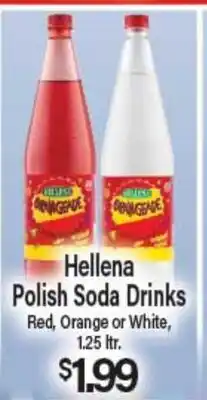 Angelo Caputo's Fresh Market Hellena Polish Soda Drinks offer