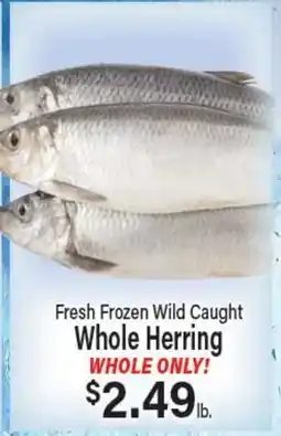 Angelo Caputo's Fresh Market Fresh Frozen Wild Caught Whole Herring offer