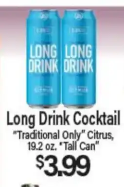 Angelo Caputo's Fresh Market Long Drink Cocktail offer