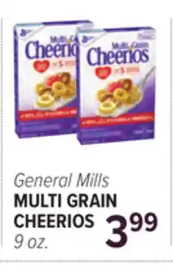 Cermak Fresh Market GENERAL MILLS MULTI GRAIN CHEERIOS offer