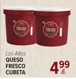 Cermak Fresh Market Los Altos QUESO FRESCO CUBETA offer