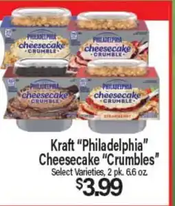Angelo Caputo's Fresh Market Kraft Philadelphia Cheesecake Crumbles offer
