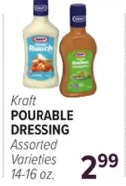 Cermak Fresh Market Kraft POURABLE DRESSING offer
