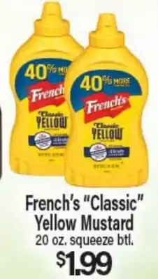 Angelo Caputo's Fresh Market French's Classic Yellow Mustard offer