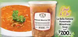 Angelo Caputo's Fresh Market La Bella Romana Homemade Minestrone Soup offer