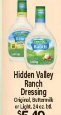 Angelo Caputo's Fresh Market Hidden Valley Ranch Dressing offer