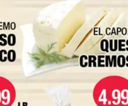 Carnicerias Jimenez EL CAPOR QUESO CREMO offer