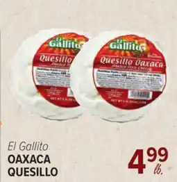 Cermak Fresh Market El Gallito OAXACA QUESILLO offer