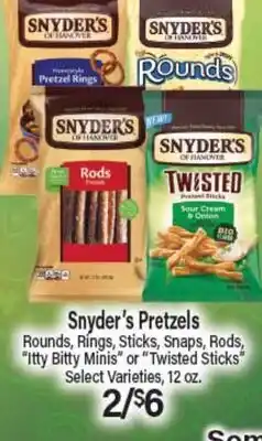 Angelo Caputo's Fresh Market Snyder's Pretzels offer