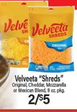 Angelo Caputo's Fresh Market Velveeta Shreds offer