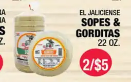 Carnicerias Jimenez EL JALICIENSE SOPES & GORDITAS offer