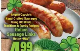 Angelo Caputo's Fresh Market Italian Sausage Links offer