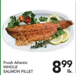 Pete's Fresh Market Fresh Atlantic WHOLE SALMON FILLET offer