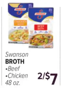 Cermak Fresh Market Swanson BROTH offer