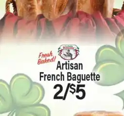 Angelo Caputo's Fresh Market Artisan French Baguette offer