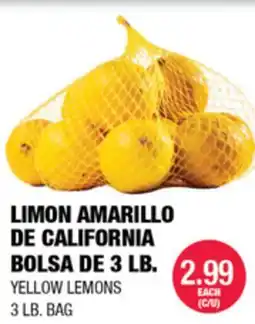 Carnicerias Jimenez LIMON AMARILLO DE CALIFORNIA BOLSA DE 3 LB offer