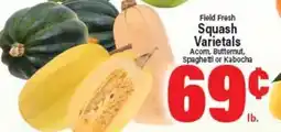 Angelo Caputo's Fresh Market Field Fresh Squash Varietals offer