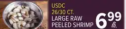Cermak Fresh Market USDC 26/30 CT. LARGE RAW PEELED SHRIMP offer