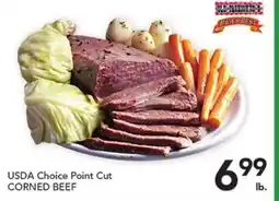 Pete's Fresh Market USDA Choice Point Cut CORNED BEEF offer