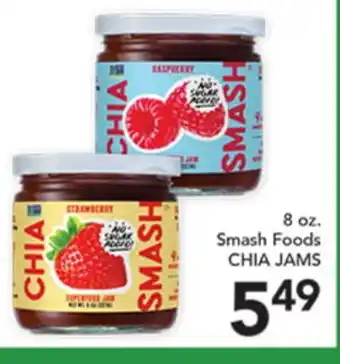 Pete's Fresh Market Smash Foods CHIA JAMS offer