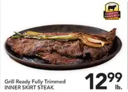 Pete's Fresh Market Grill Ready Fully Trimmed INNER SKIRT STEAK offer