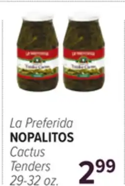 Cermak Fresh Market La Preferida NOPALITOS Cactus Tenders offer