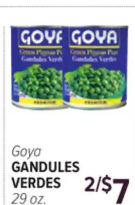 Cermak Fresh Market Goya GANDULES VERDES offer