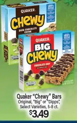 Angelo Caputo's Fresh Market Quaker Chewy Bars offer