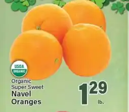 Angelo Caputo's Fresh Market Organic Super Sweet Navel Oranges offer
