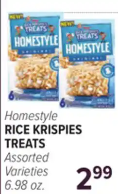 Cermak Fresh Market Homestyle RICE KRISPIES TREATS offer