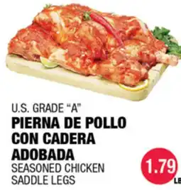 Carnicerias Jimenez U.S. GRADE A PIerna De Pollo Con Cadera Adobada offer