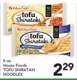 Pete's Fresh Market House Foods TOFU SHIRATAKI NOODLES offer