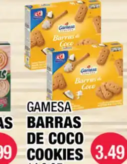 Carnicerias Jimenez GAMESA BARRAS DE COCO COOKIES offer