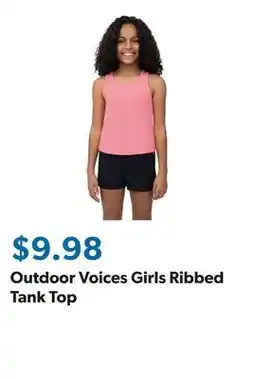Sam's Club Outdoor Voices Girls Ribbed Tank Top offer