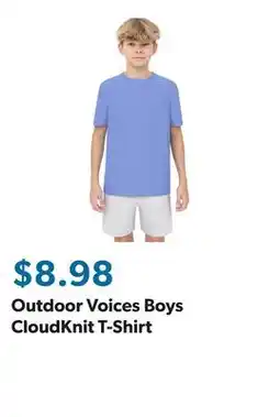 Sam's Club Outdoor Voices Boys CloudKnit T-Shirt offer