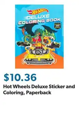 Sam's Club Hot Wheels Deluxe Sticker and Coloring, Paperback offer