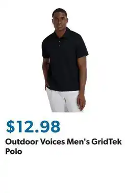 Sam's Club Outdoor Voices Men's GridTek Polo offer