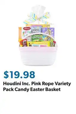 Sam's Club Houdini Inc. Pink Rope Variety Pack Candy Easter Basket offer