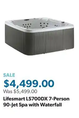 Sam's Club Lifesmart LS700DX 7-Person 90-Jet Spa with Waterfall offer