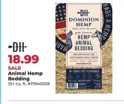 Runnings Animal Hemp Bedding offer