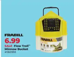 Runnings Flow Troll Minnow Bucket offer