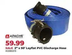 Runnings 2 x 50' Layflat PVC Discharge Hose offer
