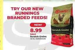Runnings Scratch Grains offer