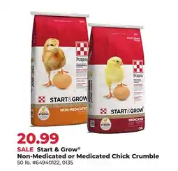 Runnings Start & Grow Non-Medicated or Medicated Chick Crumble offer