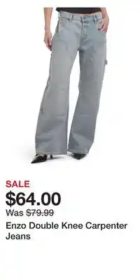 TJ Maxx Enzo Double Knee Carpenter Jeans offer
