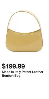 TJ Maxx Made In Italy Patent Leather Bonbon Bag offer