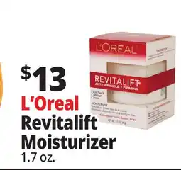 Ocean State Job Lot L'Oreal Revitalift Moisturizer offer