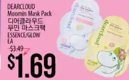Hmart DEARCLOUD Moomin Mask Pack offer