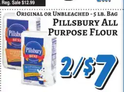 Trade Fair Supermarket ORIGINAL OR UNBLEACHED - 5 LB. BAG PILLSBURY ALL PURPOSE FLOUR offer